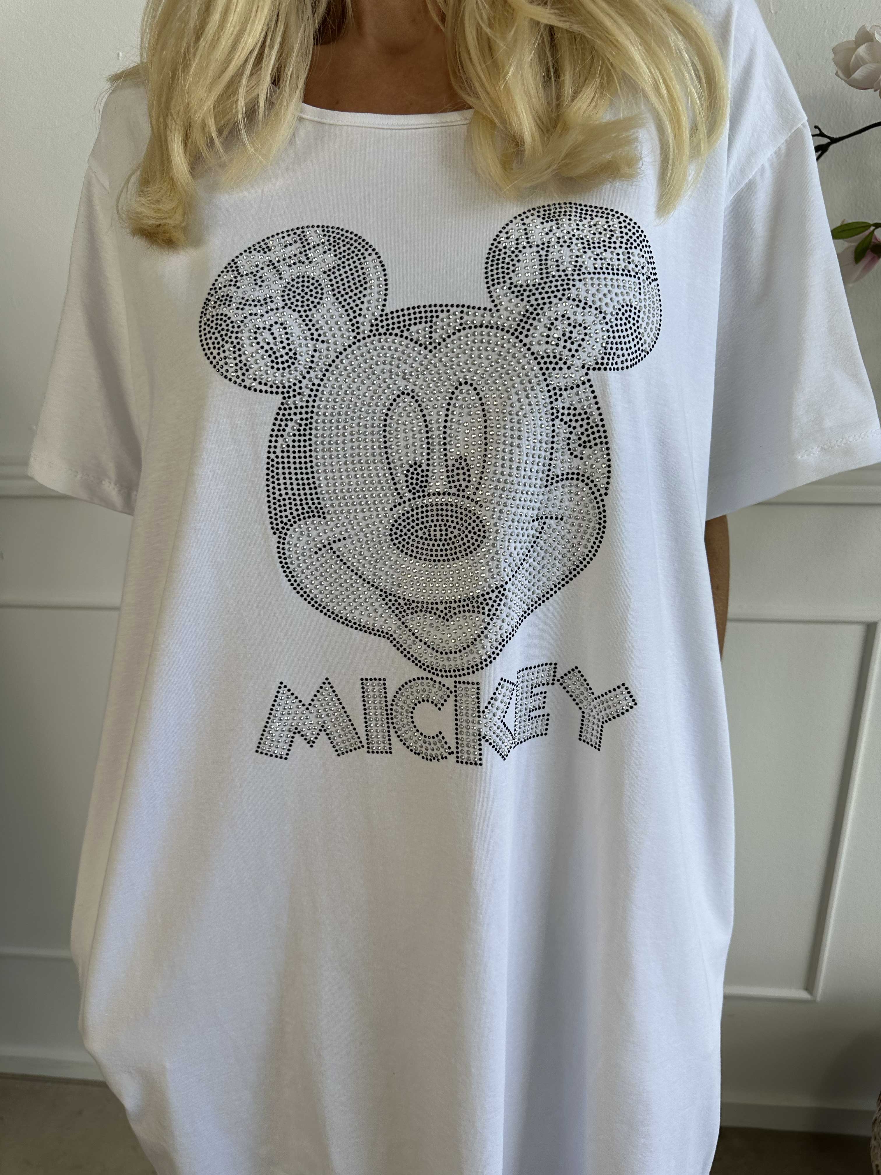 Mickey Dress - T-shirt kjole i bomuld med similisten